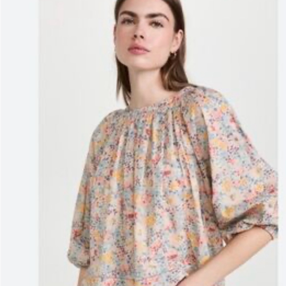 The Great. Canopy top floral